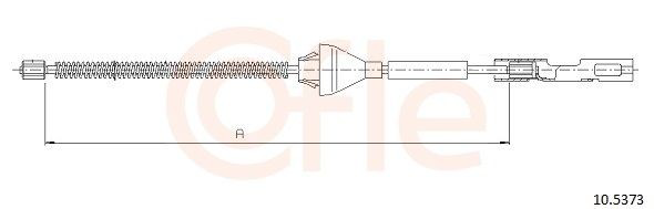 Задний трос ручника Cofle 105373 цена, от 5.82 USD