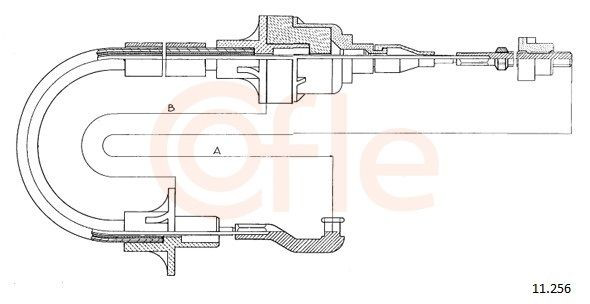 Купить LC140 Kamoka Трос сцепления