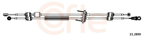 Купить F4R002AKN Akkussan Трос коробки передач