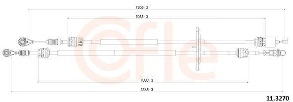 Трос КПП 321194 Maxgear