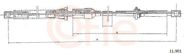 Трос акселератора на Ford Transit III V