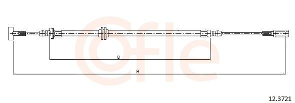 Задний трос ручника Linex LIN140268 цена, от 10.66 USD