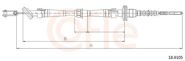 Трос сцепления Suzuki Baleno седан (EG) (1995 - 2002) цена, от 19.37 USD
