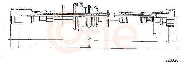 AD331503 Adriauto Тросик спидометра