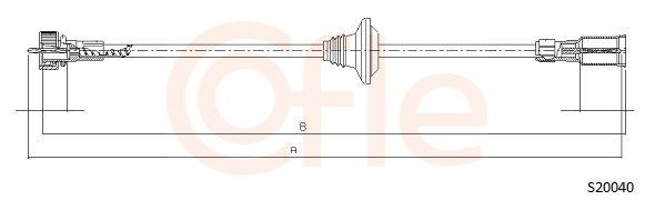 Вал гибкий (спидометра) Opel 90336830 цена, от 7.33 USD