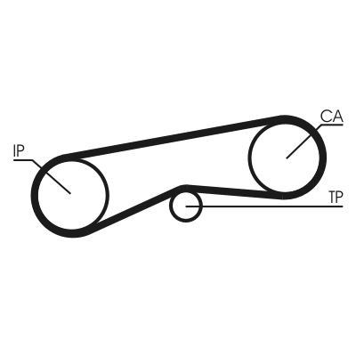 1356887704 Daihatsu Ремень ТНВД
