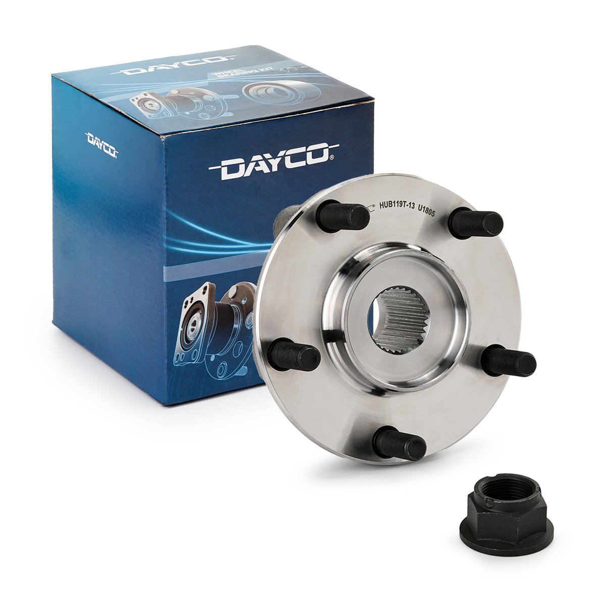 KWD1057 Dayco Ступица колеса передняя
