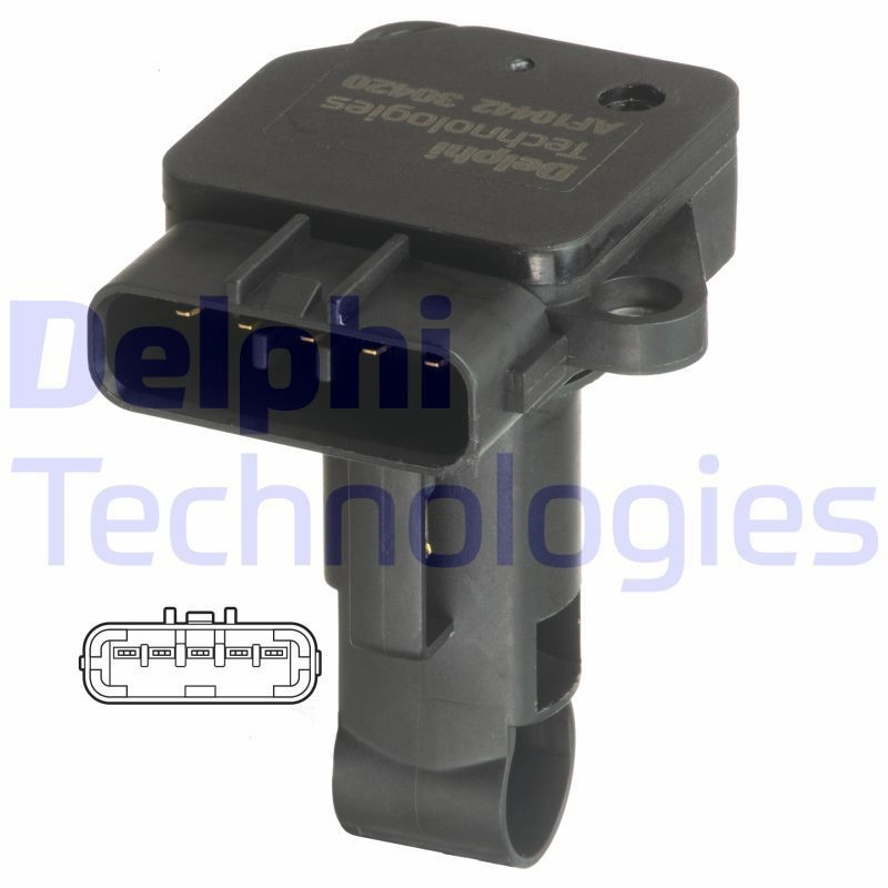 AF1044212B1 Delphi Датчик расхода воздуха