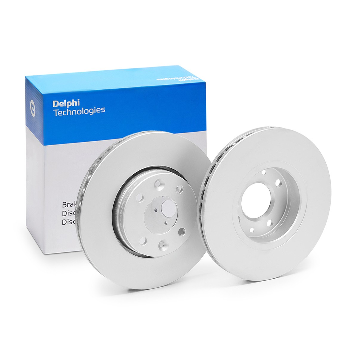 Передние тормозные диски BG4459C Delphi