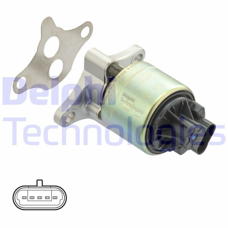 EG1039712B1 Delphi Клапан рециркуляции отработавших газов EGR