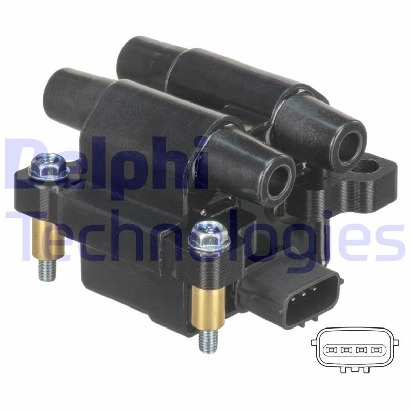 GN1040512B1 Delphi Катушка зажигания