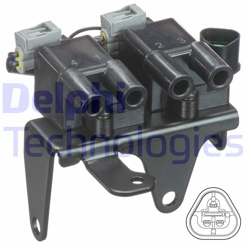 GN1082912B1 Delphi Катушка зажигания