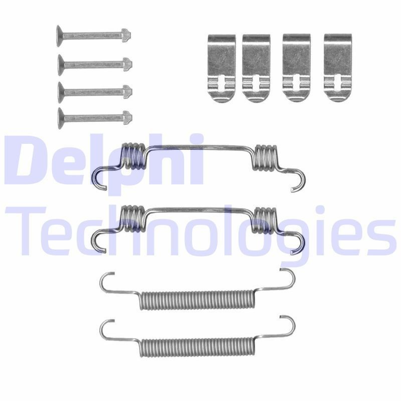 LY1436 Delphi Комплект монтажный задних барабанных колодок