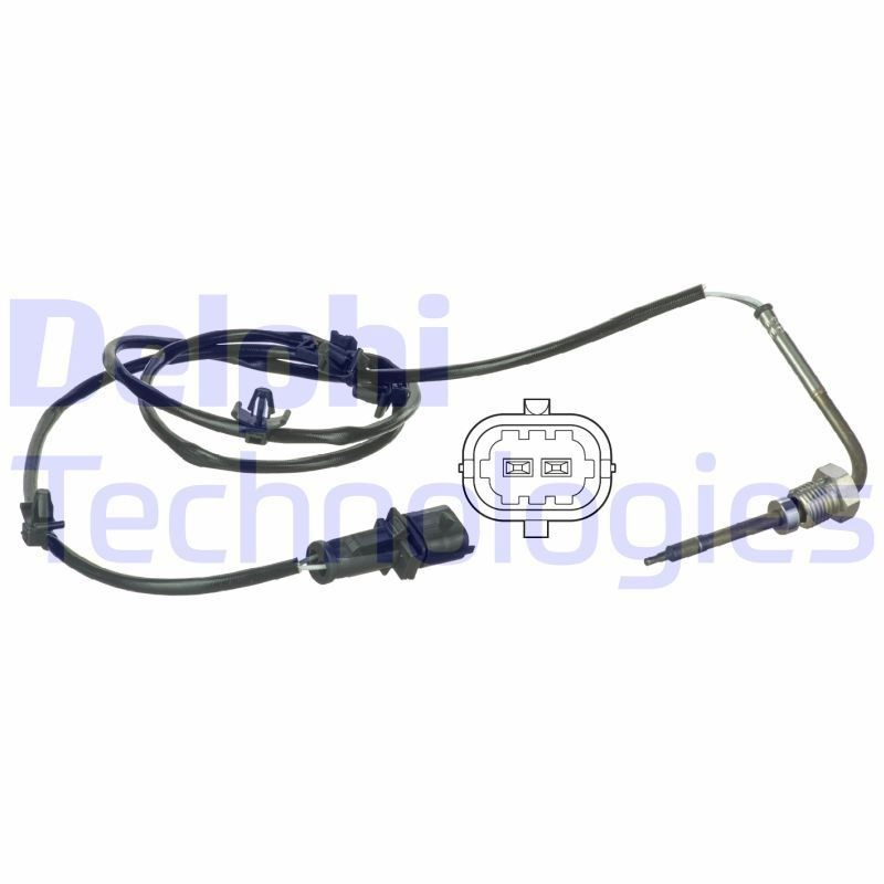 TS30023 Delphi Датчик температуры отработавших газов (ОГ), после катализатора