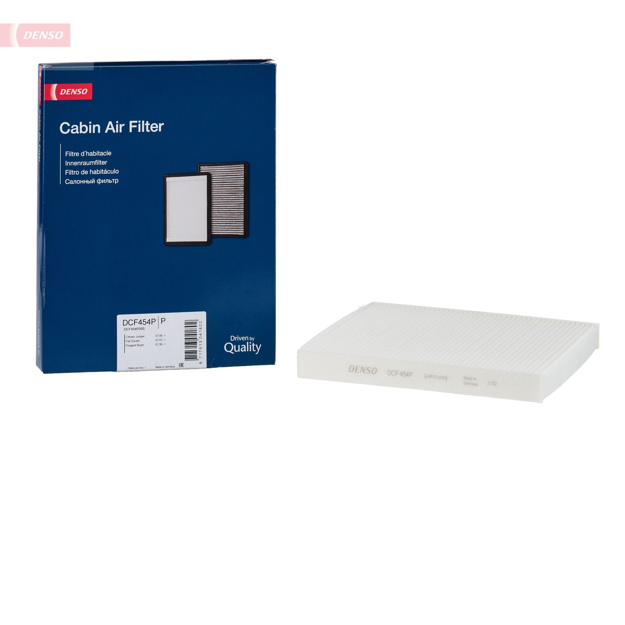 Фильтр воздушный отопителя Denso DCF454P цена, от 7.64 USD