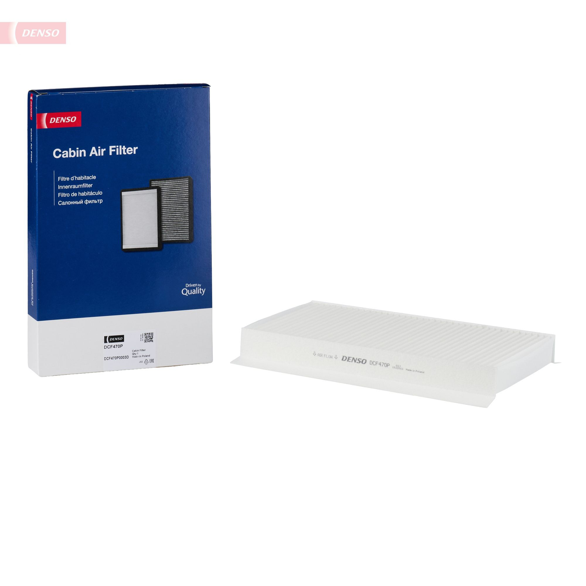 DCF470P Denso Внутрисалонный фильтр