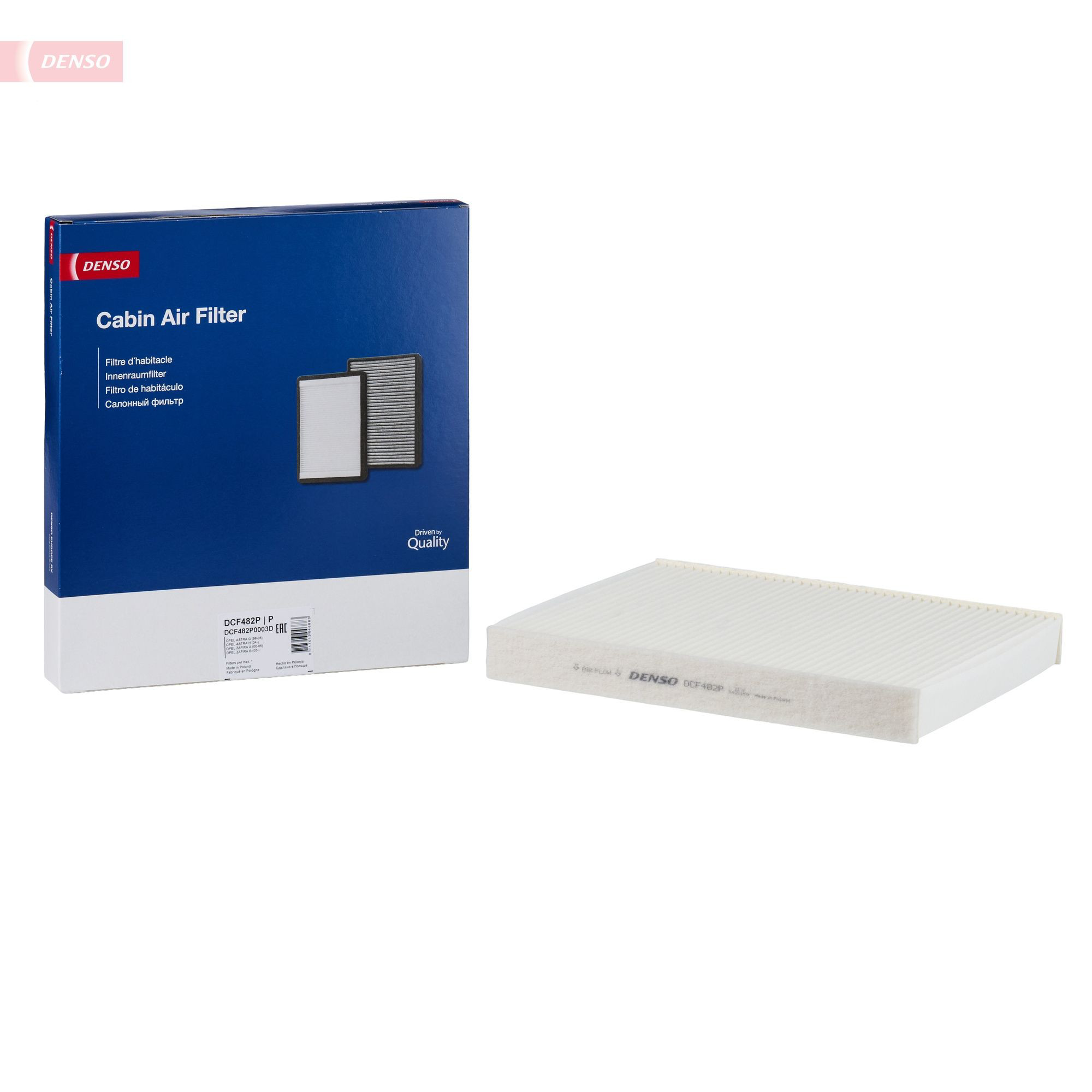 Купить DCF482P Denso Фильтр салона угольный