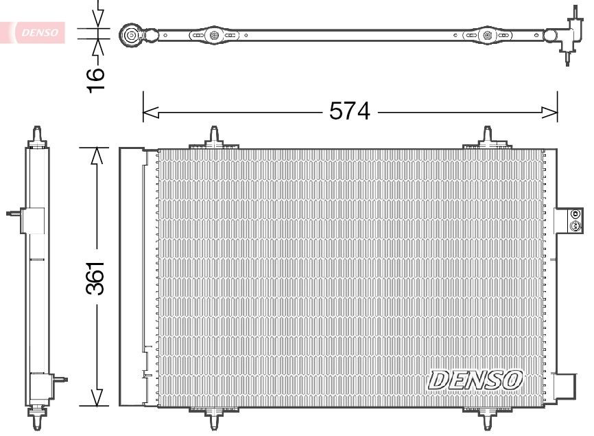 DCN21019 Denso Конденсатор