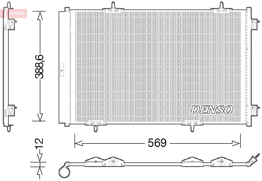 DCN21030 Denso Конденсатор