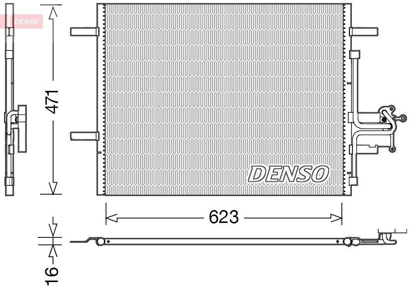 DCN33010 Denso Конденсатор