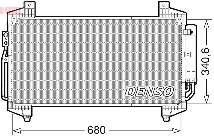 DCN45014 Denso Конденсатор