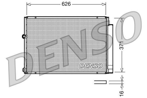 DCN50018 Denso Конденсатор