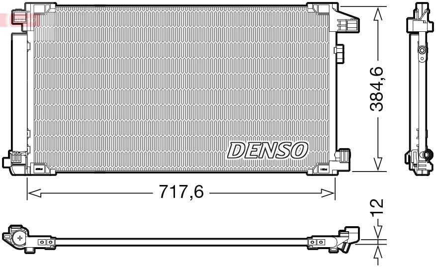 DCN50061 Denso Конденсатор