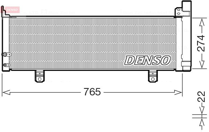DCN50129 Denso Конденсатор
