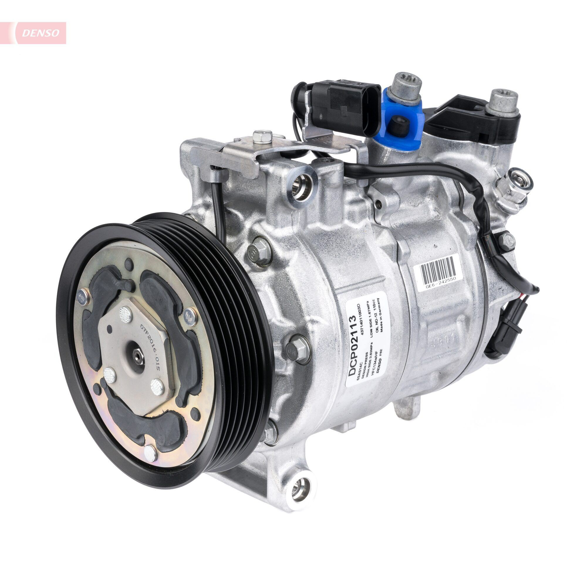 Компрессор кондиционера DCP02113 Denso