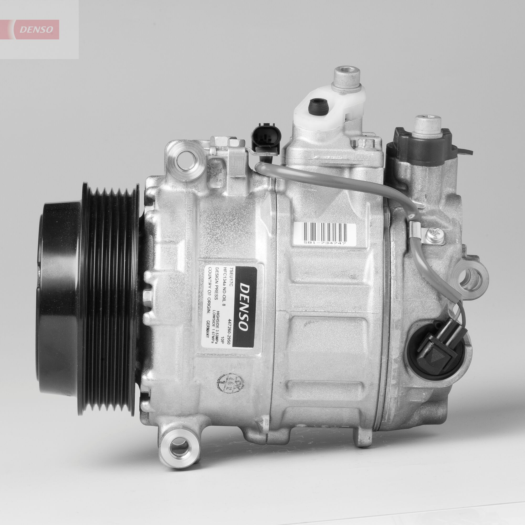 Компрессор хладагента на Mercedes S  C216