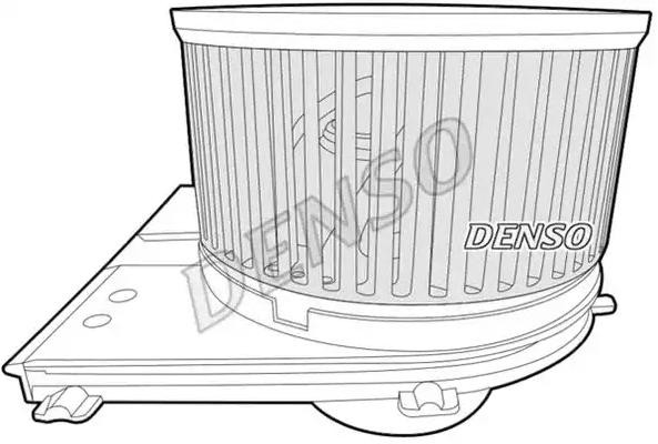 Мотор вентилятора печки (отопителя салона) Denso DEA02004 цена, от 31.67 USD