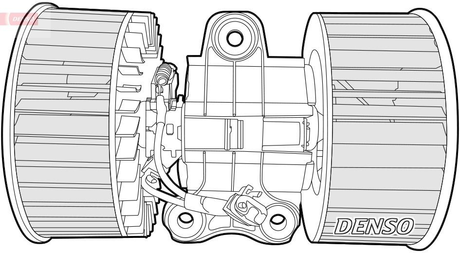 DEA05004 Denso Электромотор печки