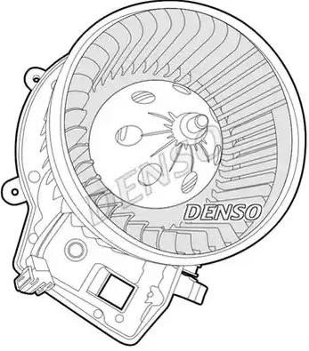 Мотор вентилятора печки (отопителя салона) Denso DEA17001 цена, от 87.46 USD