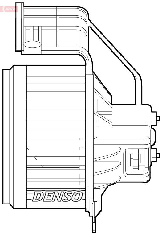 DEA23020 Denso Электромотор печки