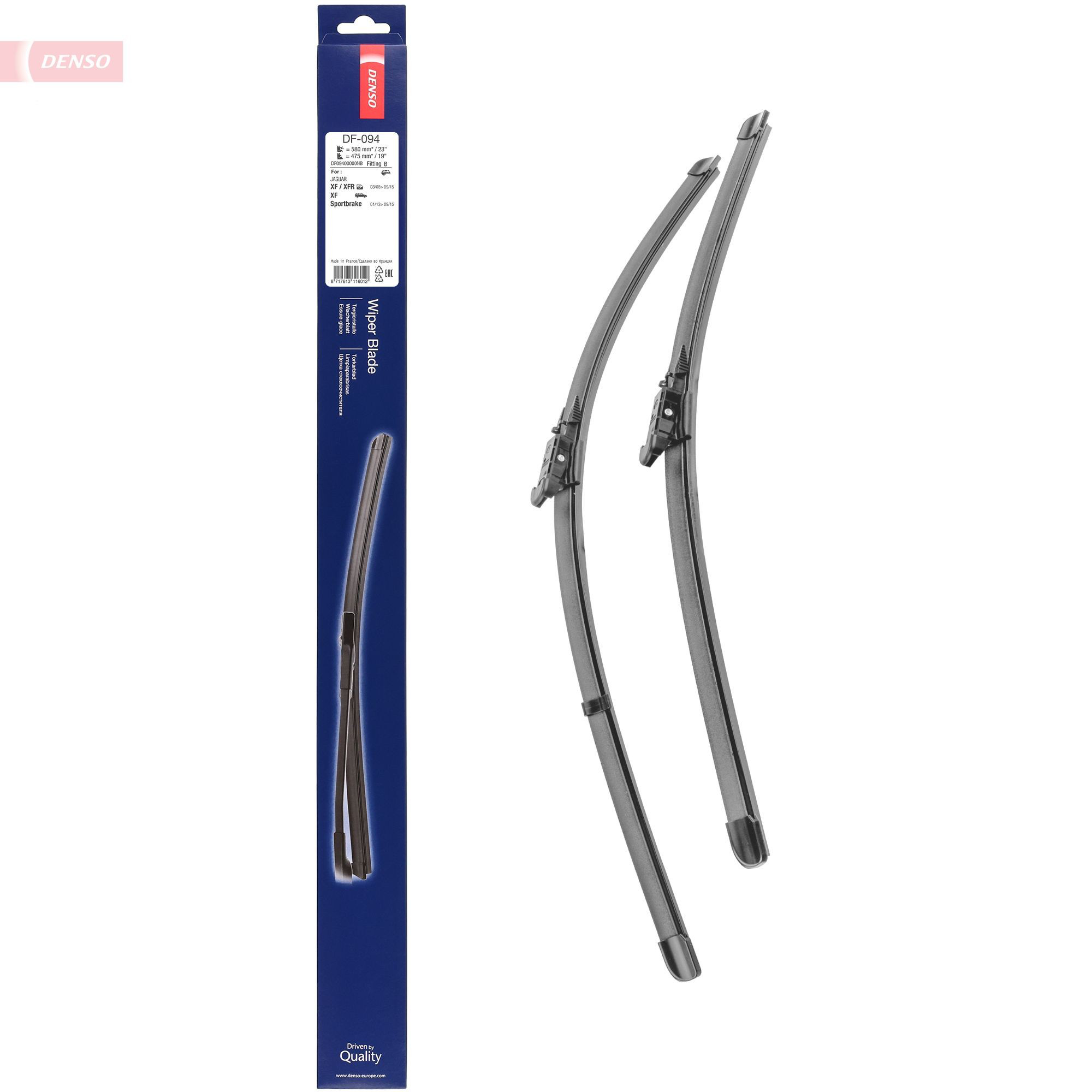 Щетка-дворник лобового стекла, пассажирская Denso DF094 цена, от 32.39 USD