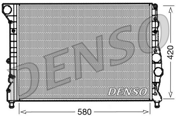 DRM01001 Denso Радиатор основной