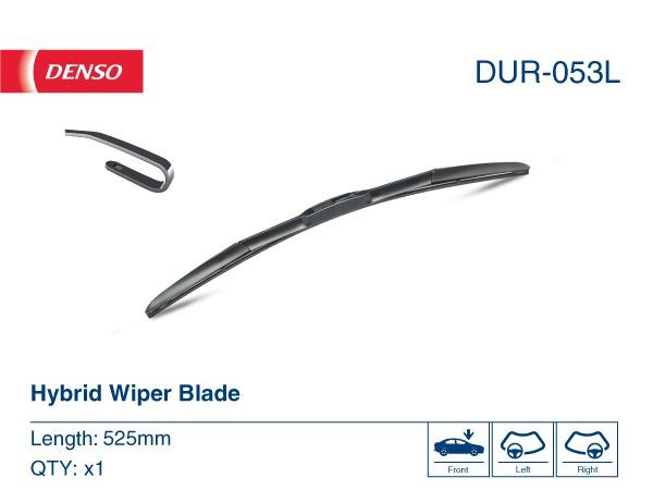 Щетка-дворник лобового стекла пассажирская DUR053L Denso