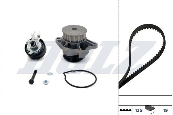 KD053 Dolz Комплект ремня ГРМ