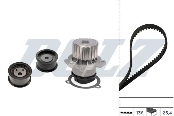 KD140 Dolz Комплект ремня ГРМ