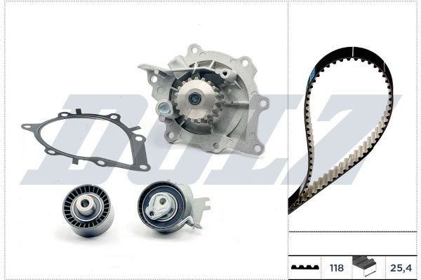 KD163 Dolz Комплект ремня ГРМ