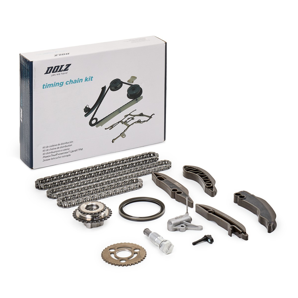 SKCB121 Dolz Цепь ГРМ, комплект, верхняя