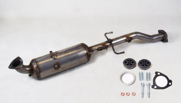 Сажевый фильтр DPF на Toyota Hilux  KUN25