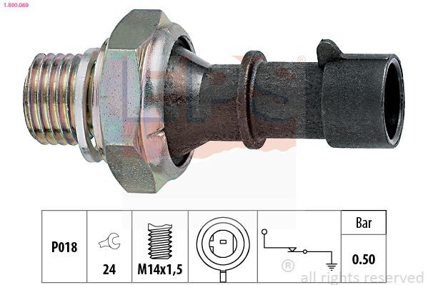Купить Датчик давления масла Опель Зафира A F75