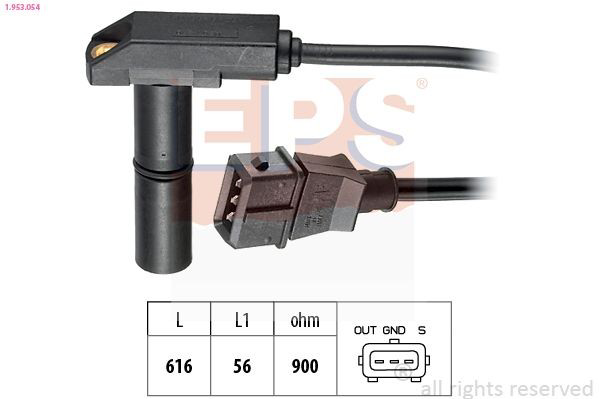 Датчик положения коленчатого вала Fiat/Alfa/Lancia 115440501300 цена, от 64.84 USD