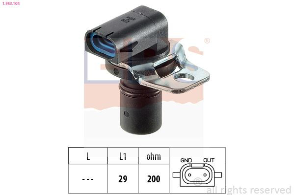 6873316 Ford Датчик скорости спидометра