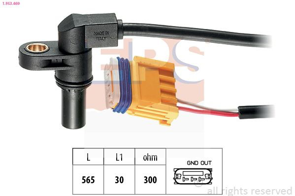 Датчик скорости SAG280 Magneti Marelli