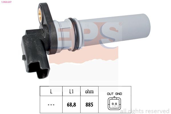 Датчик скорости спидометра на Opel Astra H L35