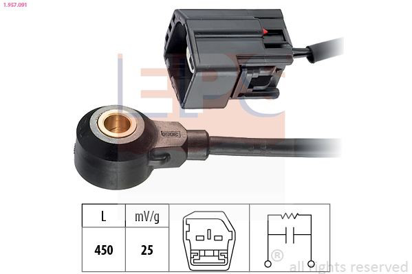 Датчик детонации HMP98MF12A699BA Hmpx
