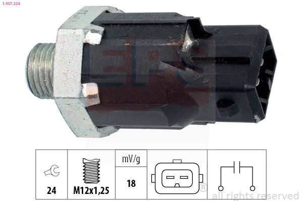 Купить VAL255400 VALEO Датчик детонации
