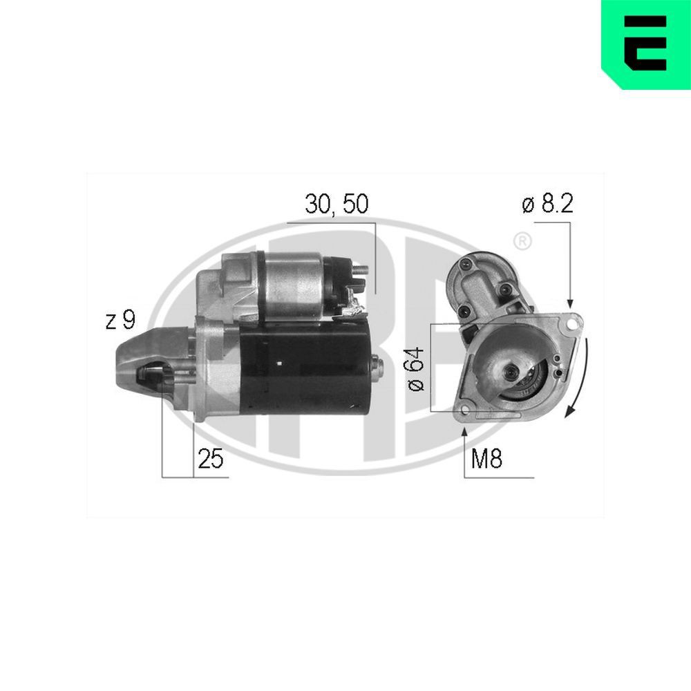 Стартер ERA 220211A цена, от 82.66 USD